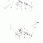 V12HS36/HA36 HAMMER S/8 BALL ALL OPTIONS Chassis, footpegs - v12hs36 / ha36 all options