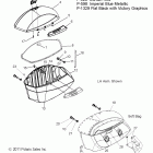 V12BW36/EW36 CROSS ROADS ALL OPTIONS Body, saddlebag asm. - v12bw36 / ew36 all options