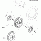 V12SW36/AW36 VISION/ANESS ALL OPTIONS Wheels, front - v12sw36 / aw36 all options