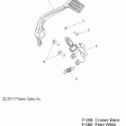 V12XB36 JACKPOT ALL OPTIONS Brakes, brake pedal and rear master cylinder - v12xb36 a...