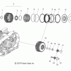 V12BW36/EW36 CROSS ROADS ALL OPTIONS Drive train, clutch - v12bw36 / ew36 all options