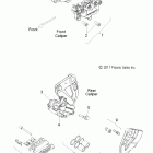 V12BW36/EW36 CROSS ROADS ALL OPTIONS Brakes, caliper, front and rear - v12bw36 / ew36 all opt...