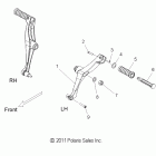 V12BW36/EW36 CROSS ROADS ALL OPTIONS Chassis, footpeg, passenger - v12bw36 / ew36 all options