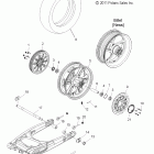 V12TW36/DW36/KW36 CROSS COUNTRY ALL OPTIONS Wheels, rear - v12tw36 / dw36 / kw36 all options