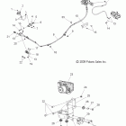 V12SW36/AW36 VISION/ANESS ALL OPTIONS Brakes, brake lines, rear w / abs - v12sw36 / aw36 all o...