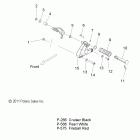 V12XB36 JACKPOT ALL OPTIONS Chassis, footpeg, l.h. - v12xb36 all options