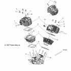 V12BW36/EW36 CROSS ROADS ALL OPTIONS Engine, cylinder and head - v12bw36 / ew36 all options