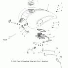 V12CB36NP/NPC/NPA KINGPIN Body, fuel tank - v12cb36np / npc / npa