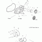 V12TW36/DW36/KW36 CROSS COUNTRY ALL OPTIONS Engine, side covers - v12tw36 / dw36 / kw36 all options