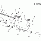 V12WB36NA HIGHBALL Engine, exhaust - v12wb36na
