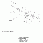 V11XB36 JACKPOT ALL OPTIONS Chassis, footpeg, l.h. - v11xb36 all options