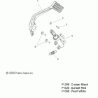 V11XB36 JACKPOT ALL OPTIONS Brakes, brake pedal and rear master cylinder - v11xb36 a...