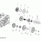 V11CA36/CB36 KINGPIN ALL OPTIONS Drive train, primary drive - v11ca36 / cb36 all options