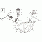 Scarabeo 125-200 IE Light Топливный бак
