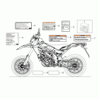 SXV 450-550 Street Legal Наклейки