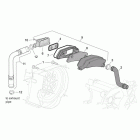 SR 50 H2O NEW (IE+Carb.) Вторичный воздухазабор