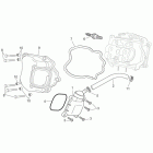 Scarabeo 300 Light E3 Head cover cpl.