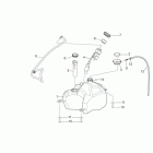 Sport City Cube 250-300 IE E3 Топливный бак