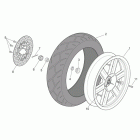 Sport City 125-200-250 E3 Заднее колесо