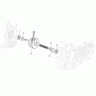 Scarabeo 125-200 E3 (Piaggio Engine) Ведущий вал
