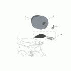 Scarabeo 250 Light E3 Acc. - top / cases ii