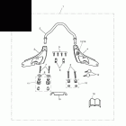 Thunderbird Storm Sissybar, qd