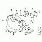 K1300GT (K44) Xenon headlight