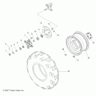 OUTLAW 525 IRS - A11GP52AA Колеса перед