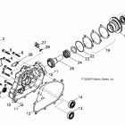 PHOENIX 200 QUAD - A09PB20EB Задний привод вал