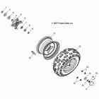 PHOENIX 200 QUAD - A09PB20EB Колеса перед