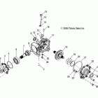 SCRAMBLER 500 4X4 INTL - A08BG50FA Передний редуктор