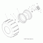 OUTLAW 450 - A08GJ45AA Колесо заднее