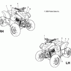 PHOENIX 200 QUAD - A09PB20EB Наклейки