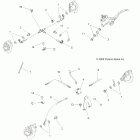 SPORTSMAN XP EPS 850  ALL OPTIONS - A09ZX85/8X Тормозные шланги