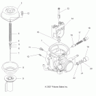 SCRAMBLER 2X4 INTL - A09BA50FA Карбюратор верх