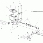 SPORTSMAN XP EPS 850 INTL - A09ZX85FS/CFS Главный торм. цилиндр