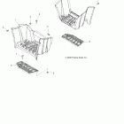 SPORTSMAN XP EPS 850 - A12ZN8EAH/EAL/EAM/EAO/EAT Body, footwells