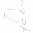 SCRAMBLER 500 4X4 INTL - A08BG50FA Селектор передачи