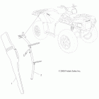 SPORTSMAN XP 550 - A09ZN55AL/AQ/AS/AT/AX Options, gun boot