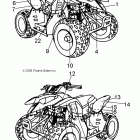 OUTLAW 50 - A12KA05AD/AF Наклейки