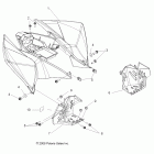 OUTLAW 450 MXR - A09GJ45AA Заднее крыло