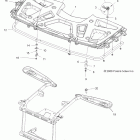 SPORTSMAN XP EPS 850 INTL - A09ZX85FS/CFS Body, front rack