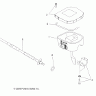 SPORTSMAN XP EPS 850 INTL - A09ZX85FS/CFS Трос  дросселя