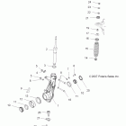 SCRAMBLER 500 4X4 INTL - A08BG50FA Передние аммортизаторы
