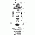 SPORTSMAN 500 HO INTL - A10MH50FX Brakes, brake caliper, rear