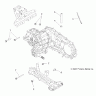 SPORTSMAN 300 4X4 - A09LH27AX/AZ Крепеж КПП