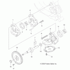 SPORTSMAN X2 500 EFI QUAD - A09TN50EA Маслянный насос