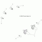SPORTSMAN X2 550 INTL - A12TN55FA Лампа фары