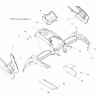 SPORTSMAN 800 HO EFI - A09MN76AX/AZ Переднее крыло