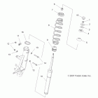TRAIL BLAZER 330 - A09BA32AA Передние аммортизаторы